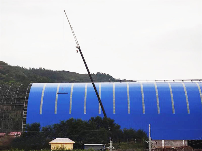 万源煤棚网架工程